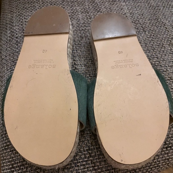 Solange Genuine Leather Ssndals - Picture 3 of 6